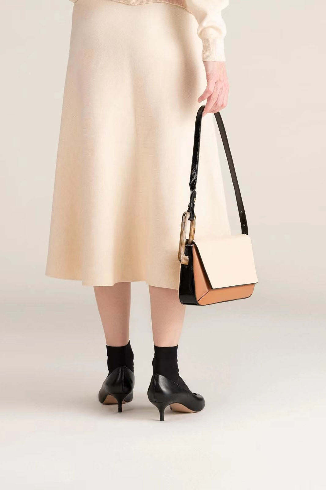 Cute Style Trendy Color-Block Patchwork Bag-ROVOLE