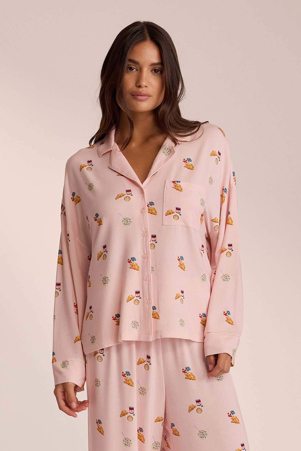 Food Print Pajama Set-ROVOLE