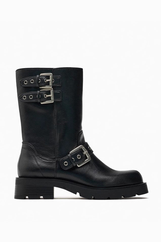 Western Vintage Ankle Boots-ROVOLE