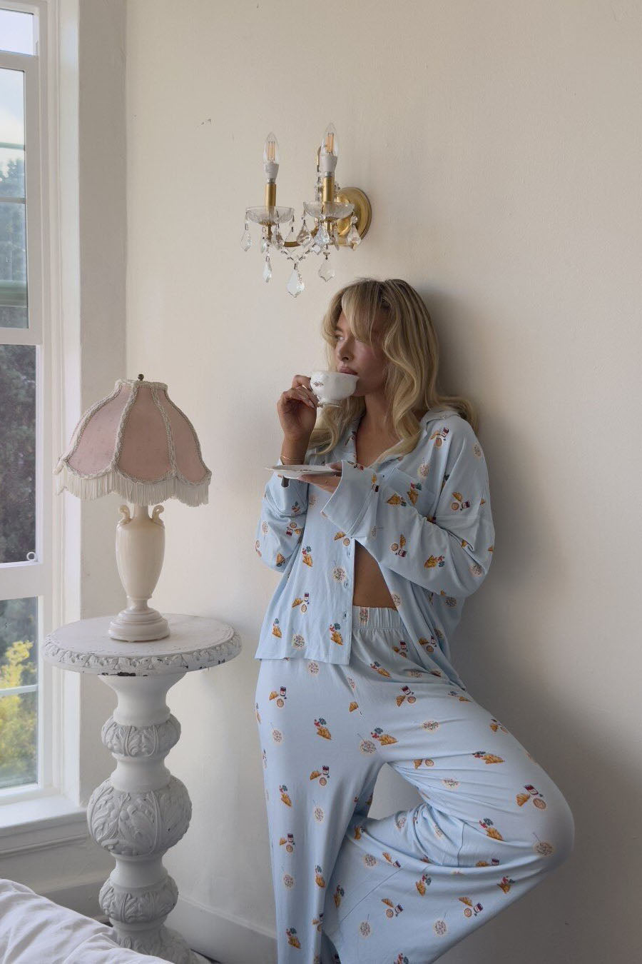 Food Print Pajama Set-ROVOLE