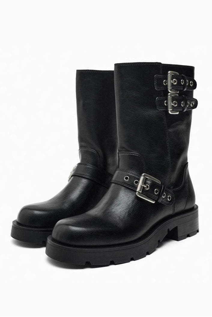 Western Vintage Ankle Boots-ROVOLE