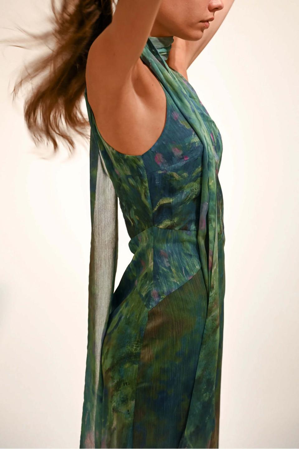 Monet Maxi Dress - Lrises-ROVOLE