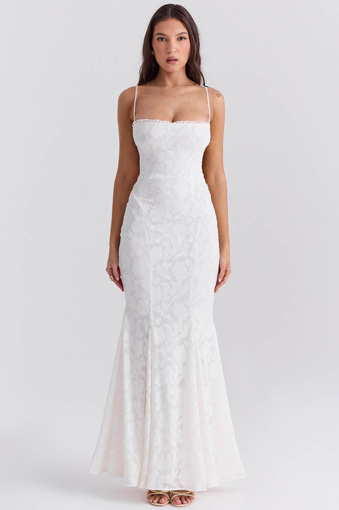 Tied Allure – Backless Slim Dress-ROVOLE