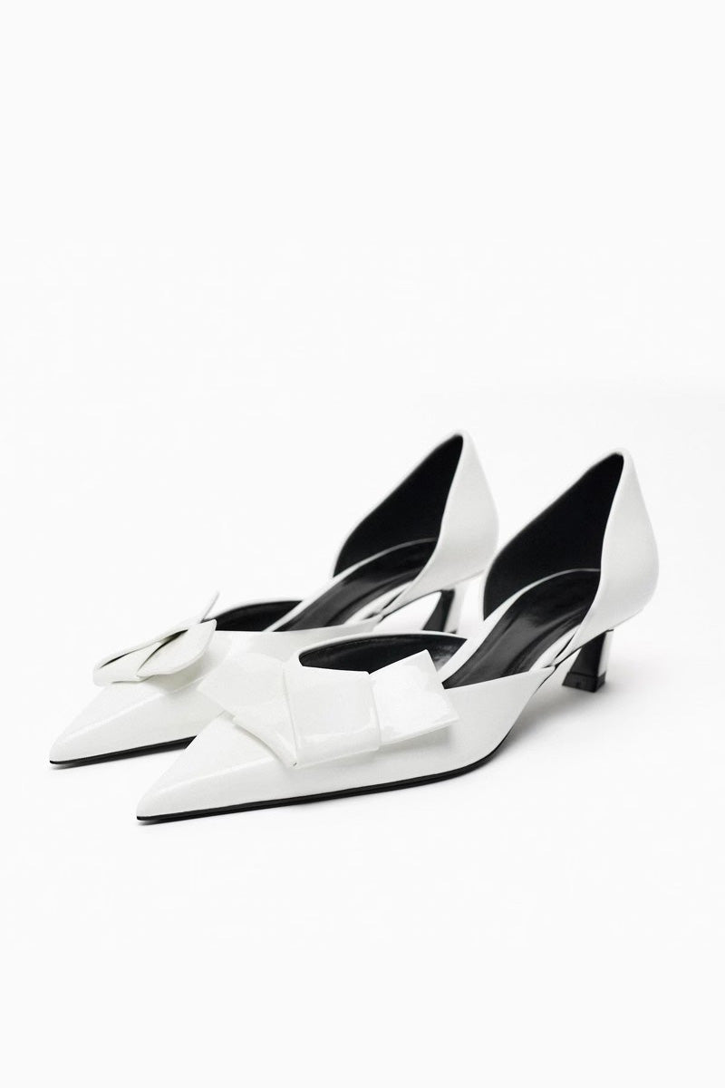 Bright Color Pointed Toe High Heels-ROVOLE