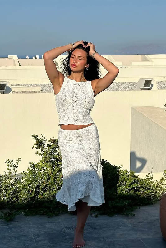 Sexy Middle Eastern Style Skirt Set-ROVOLE