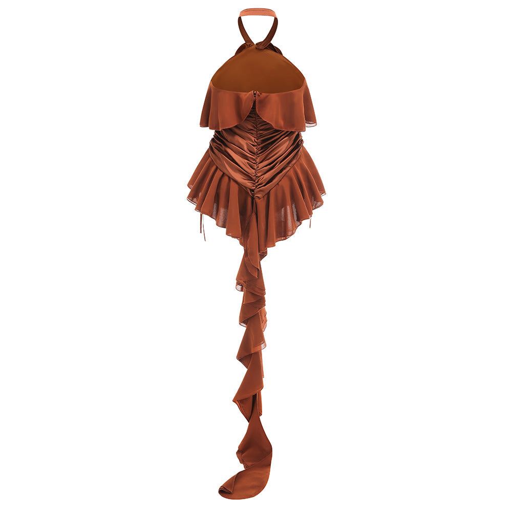 Rose Whisper Thai Chic Mini Dress-ROVOLE