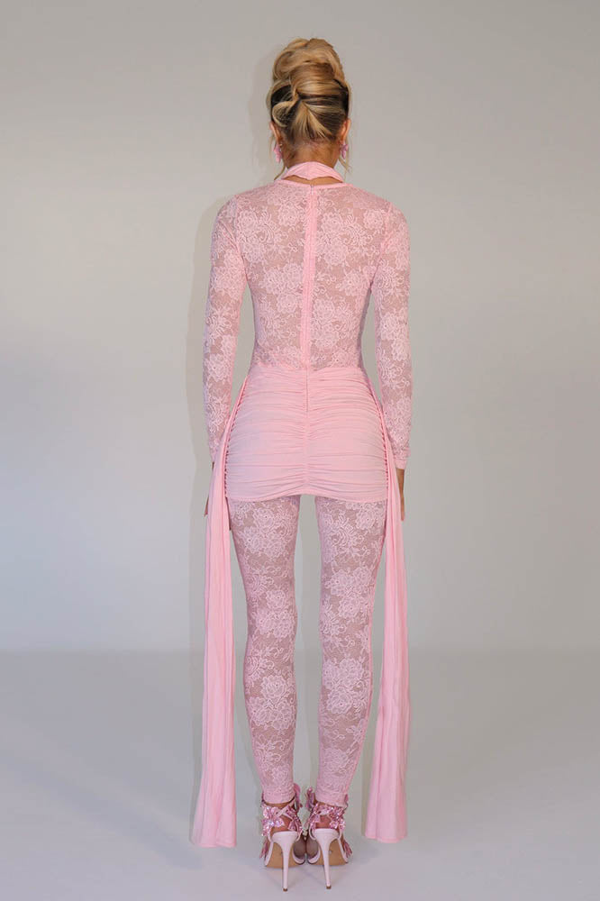 Silken Whispers Jumpsuit-ROVOLE