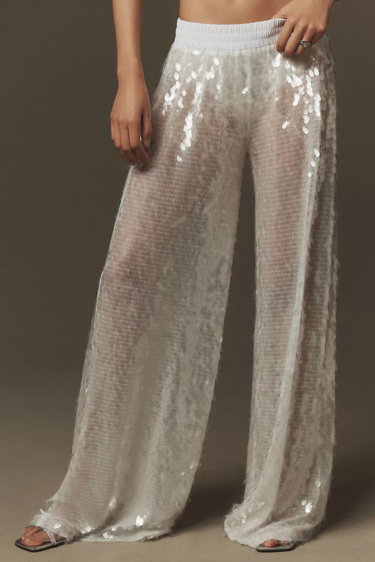 Boyfriend Sequin Pants-ROVOLE