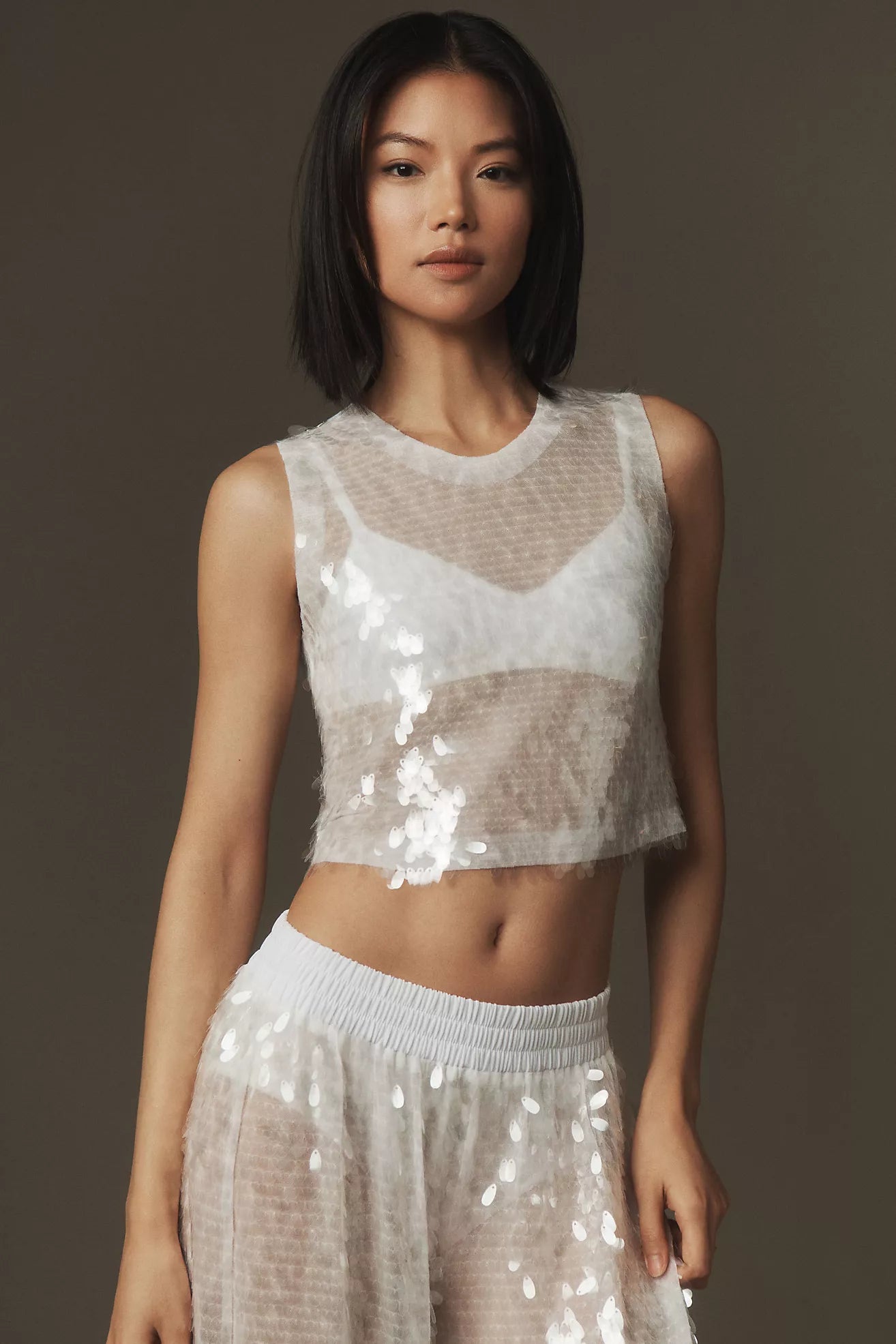 Boyfriend Sequin Pants-ROVOLE