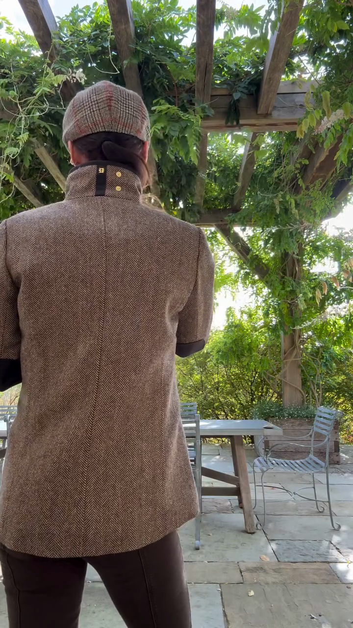 Brown Tweed Jacket-ROVOLE