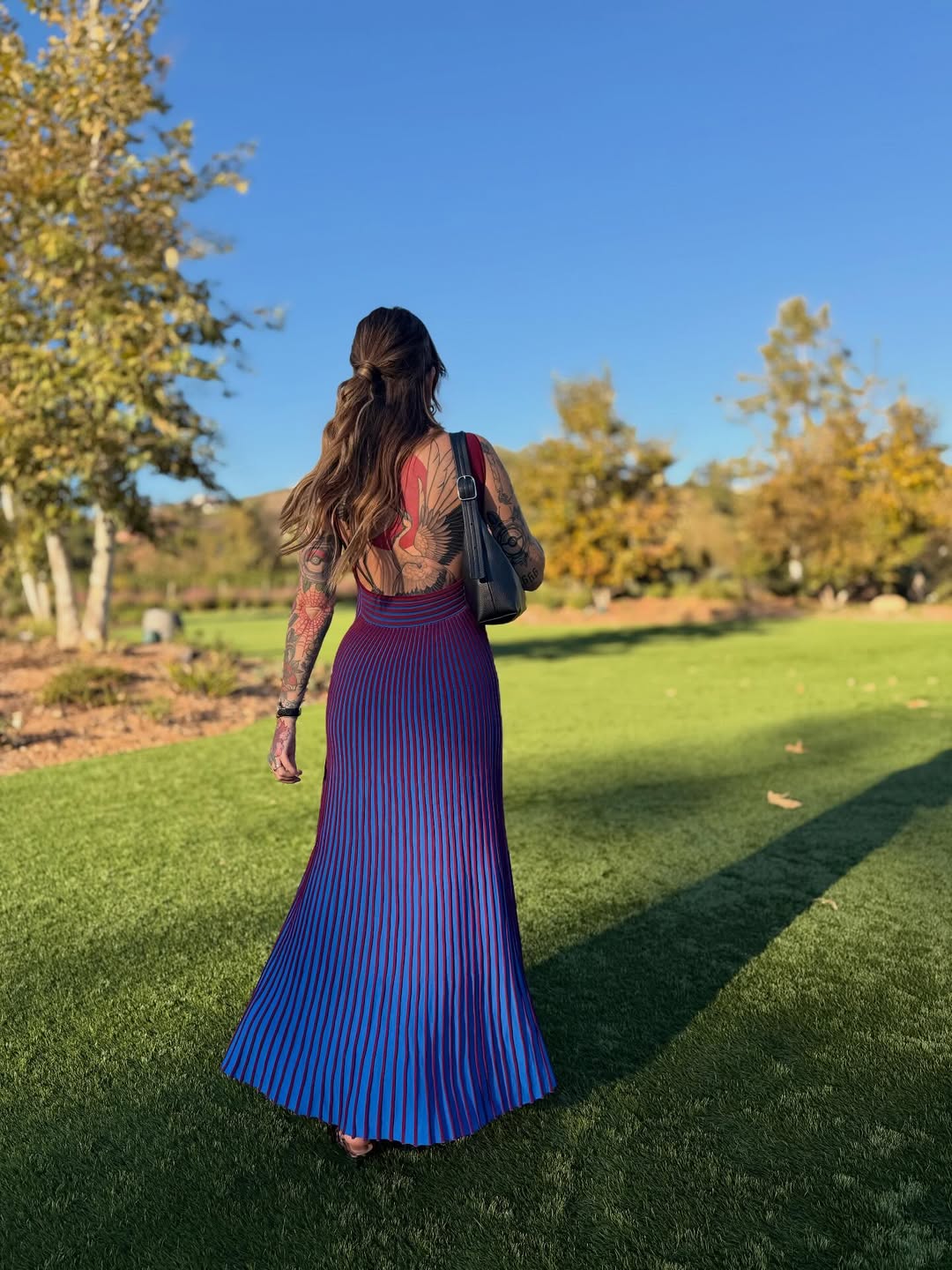 Claretta Rib-Knit Maxi Dress