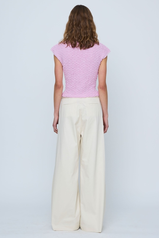 Anser Wide Leg Buckle Pants-ROVOLE