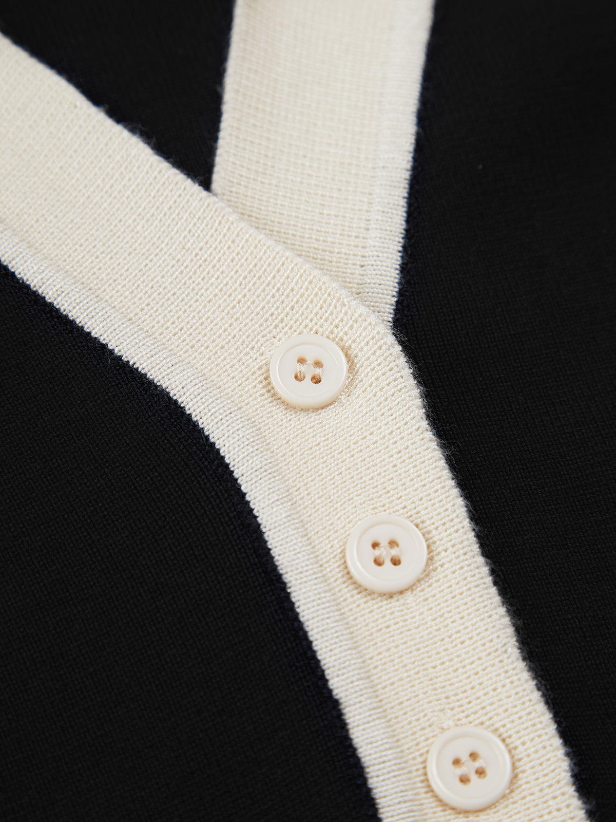 Contrast Trim Button Up Ribbed Shirt-Massicos