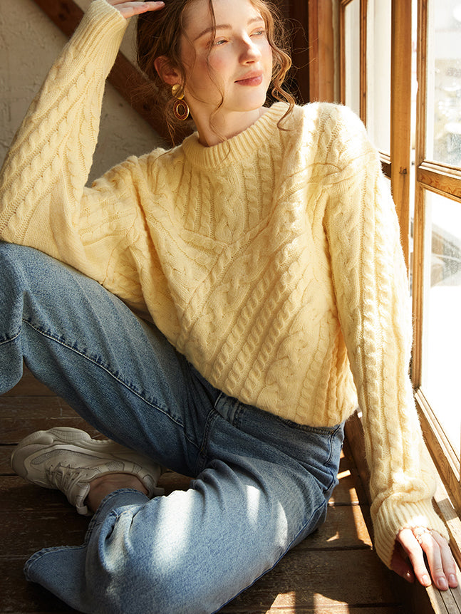 Limoncello Oversized Sweater-Massicos