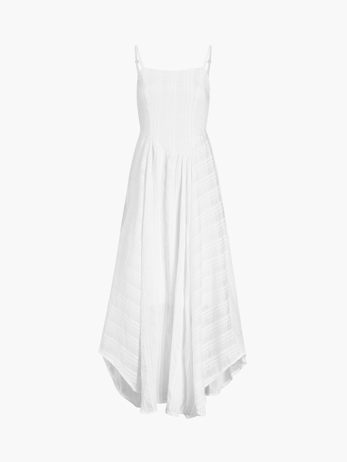 Romantic Cotton Long Cami Dress-Massicos