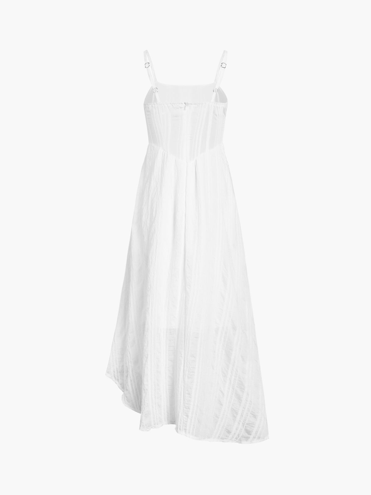 Romantic Cotton Long Cami Dress-Massicos