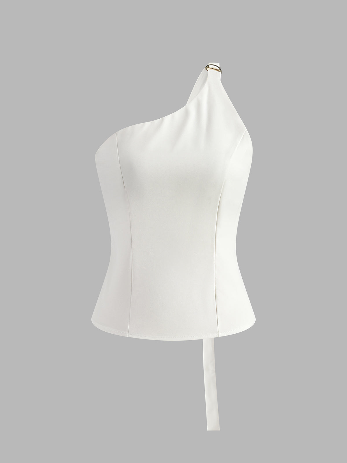 Asymmetrical Backless Tie-Back Pants Set-ROVOLE