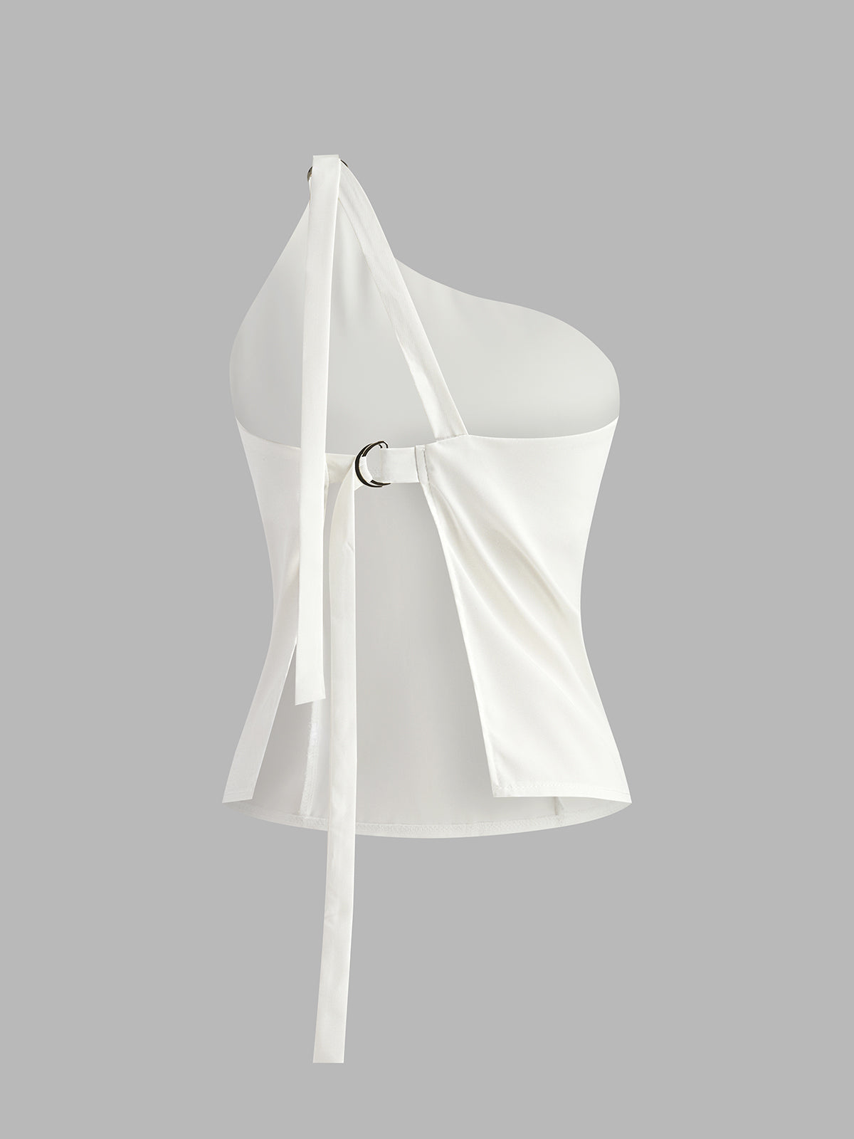 Asymmetrical Backless Tie-Back Pants Set-ROVOLE