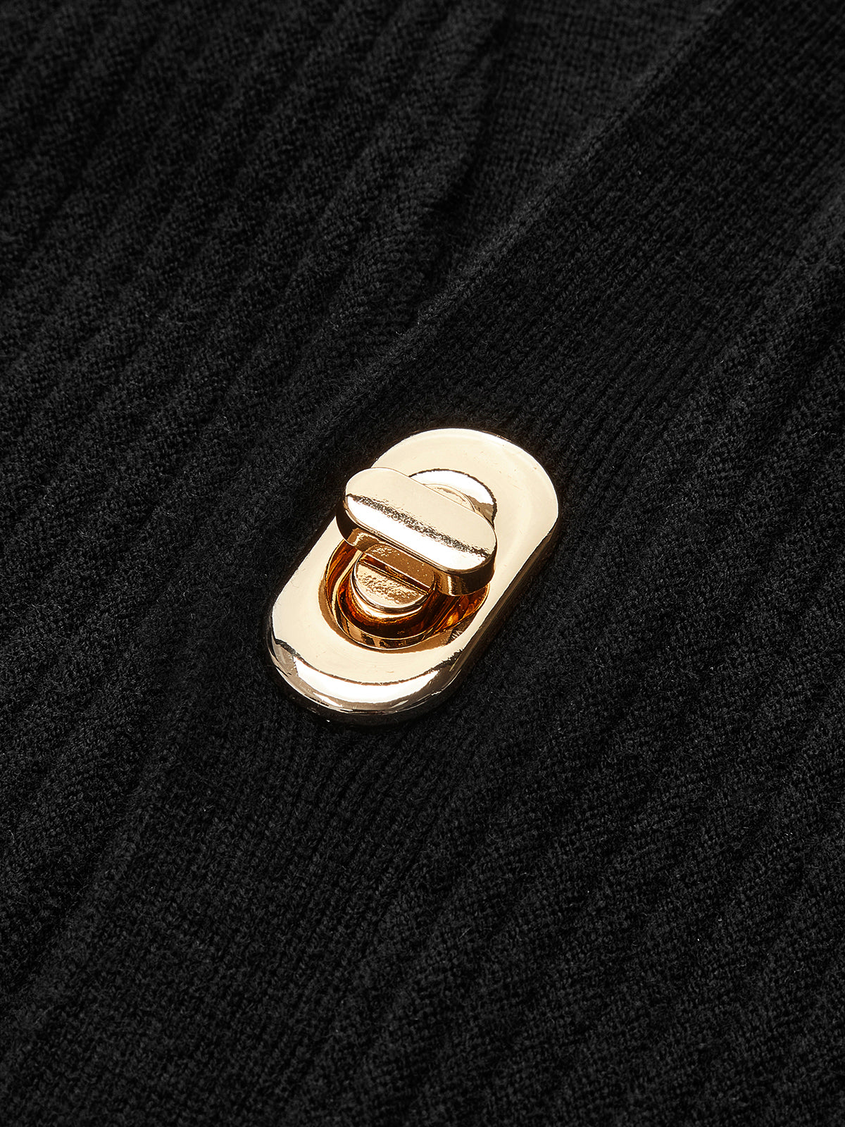 Turn Lock Wave-Sleeve Cardigan-Massicos