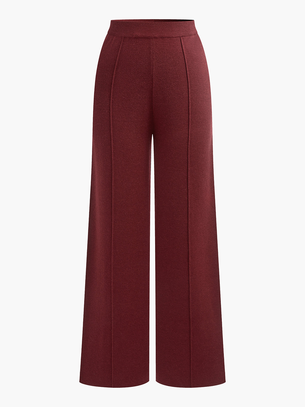 Wool-Blend Piping Pants-Massicos