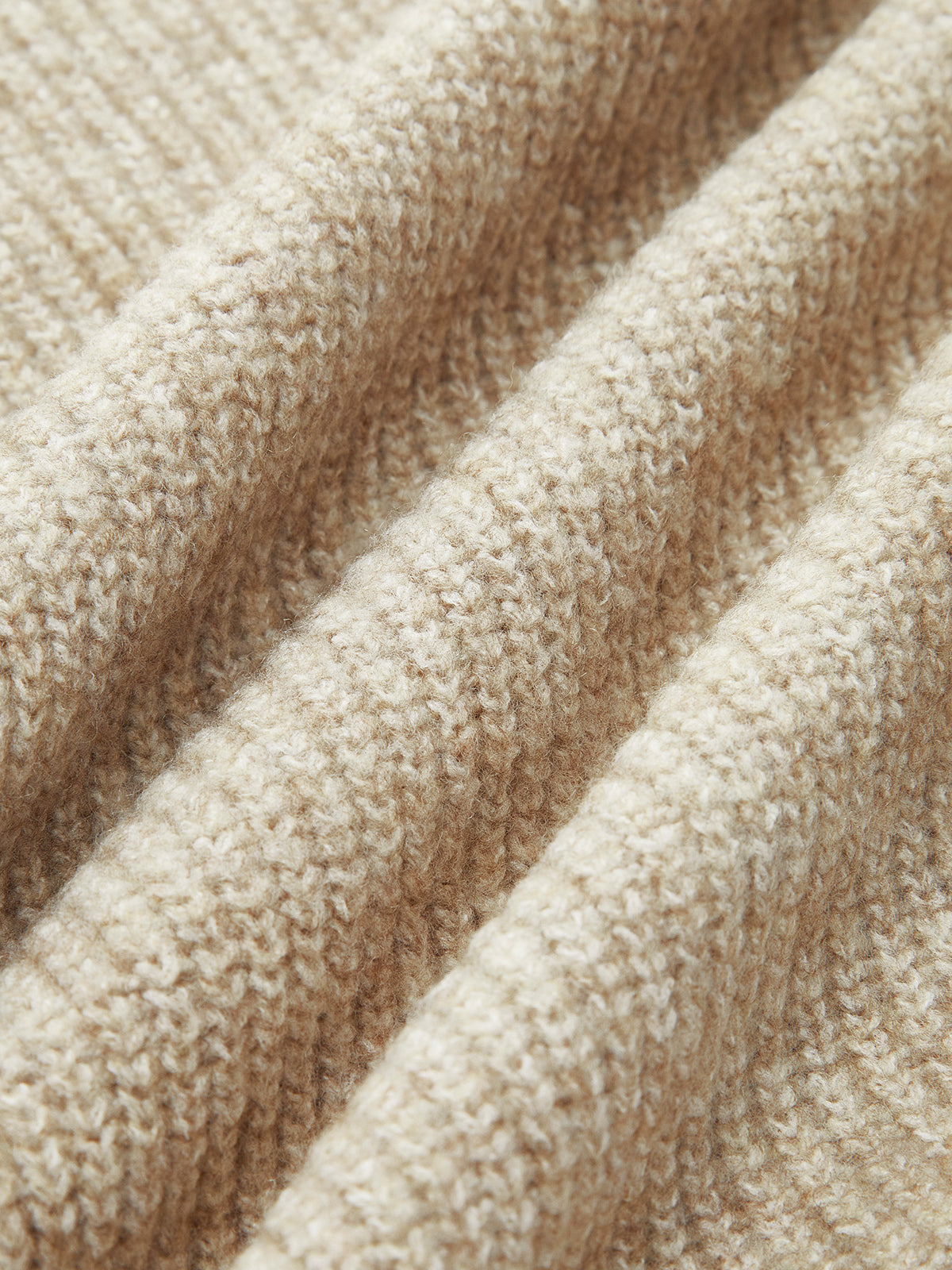 Wool-Blend Zipper Sweater Co-ords-Massicos