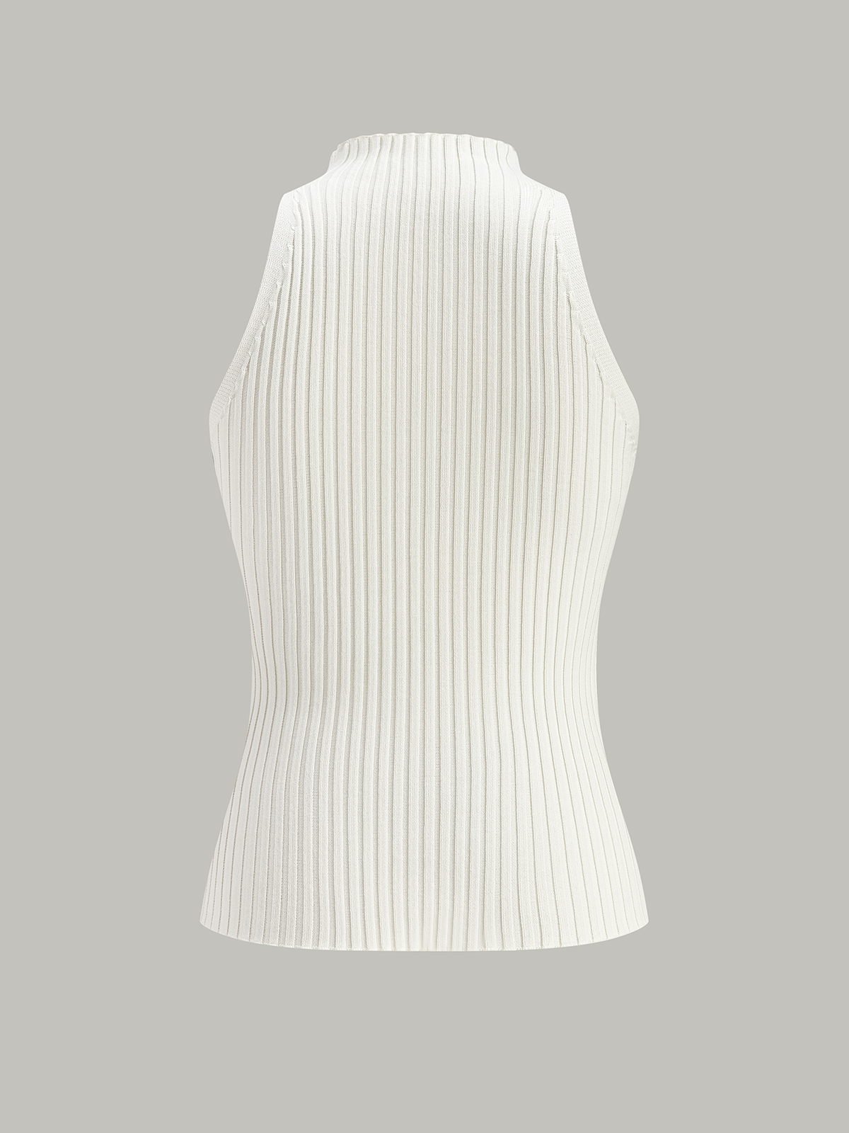 Ribbed Cut-Out Tank Top-Massicos