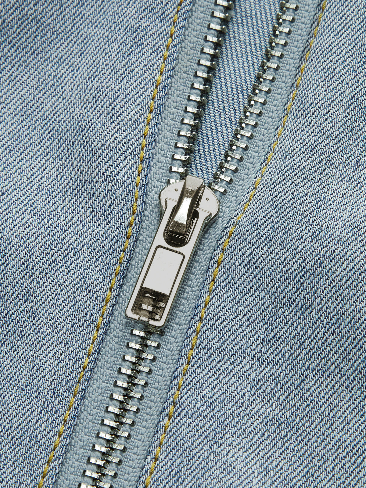 Button-Front Denim Sleeveless Dress-Mesadic