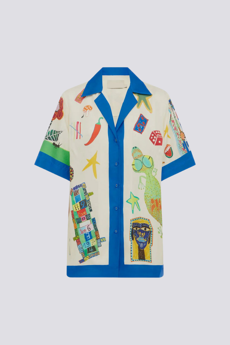 Clarette V Neck Patchwork Pants Set-ROVOLE