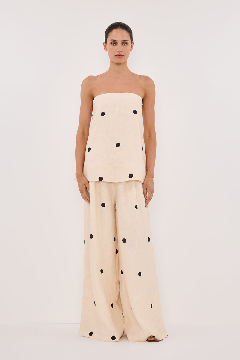 Polkadot Pants Set-ROVOLE