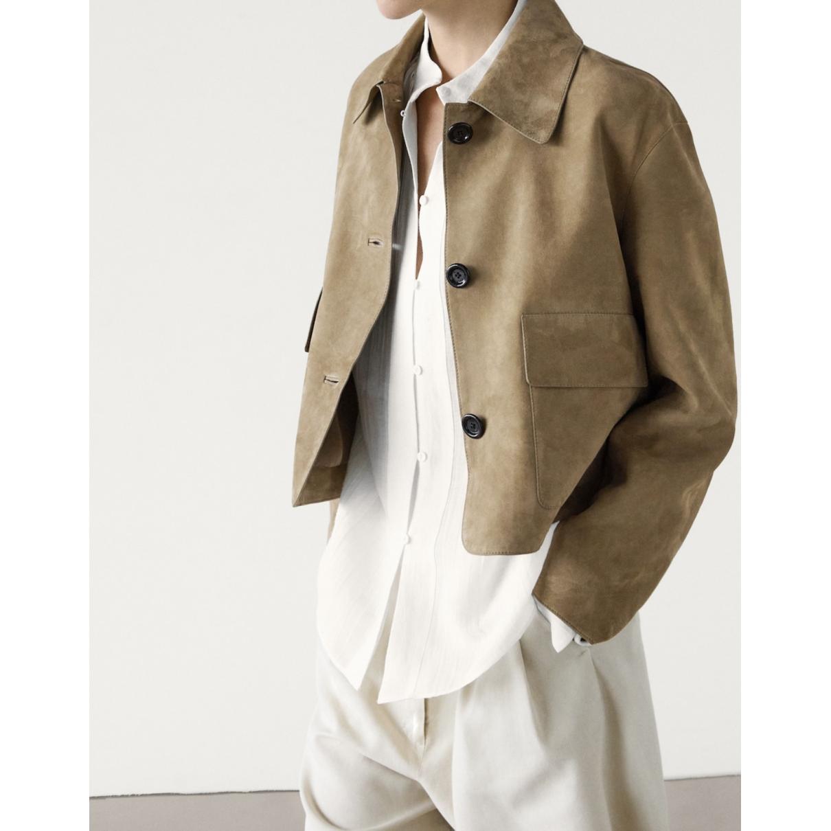 Fashion Suede Blouson-ROVOLE