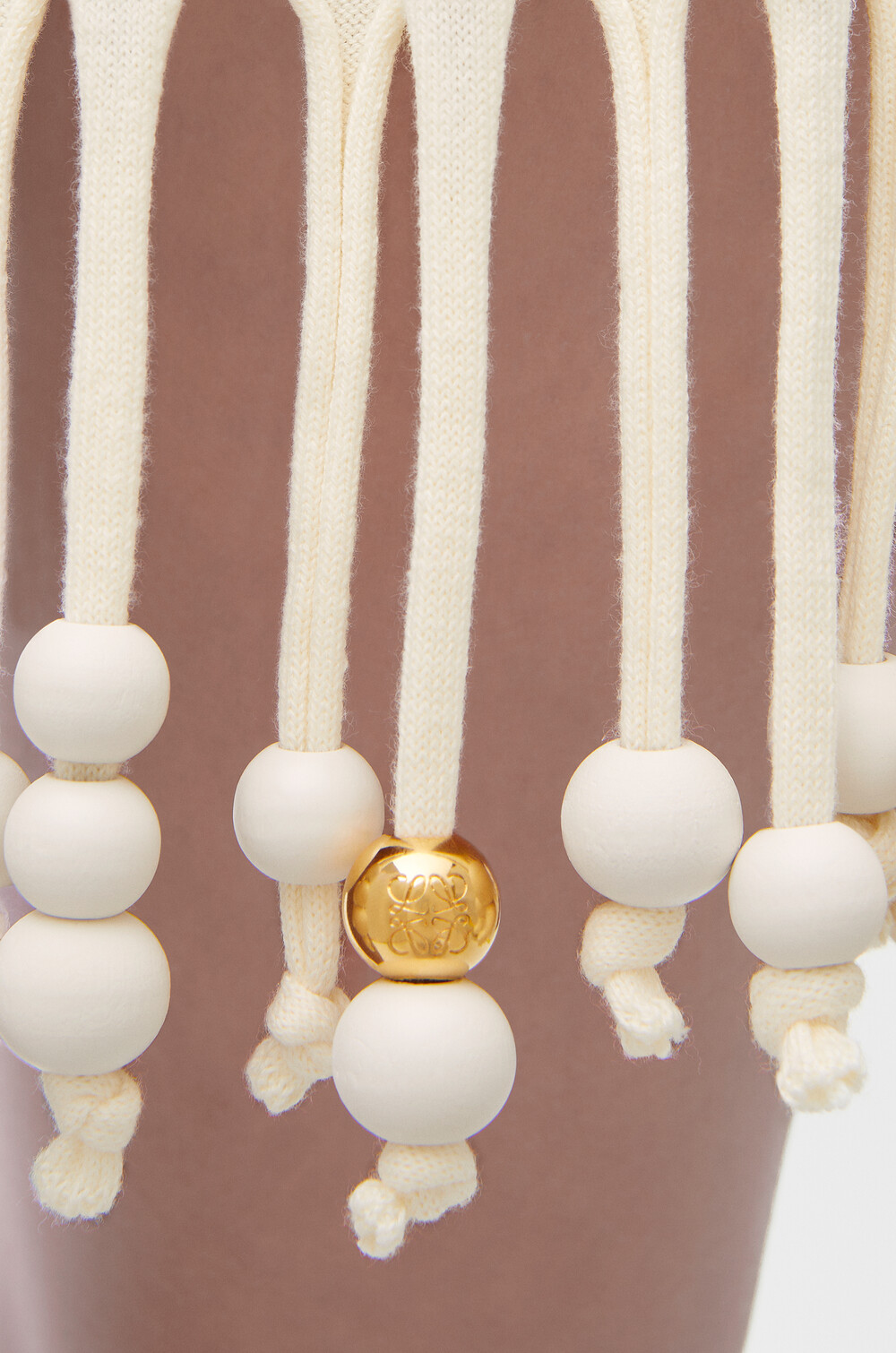 Cream Fringe - Detailed Two - Piece Set