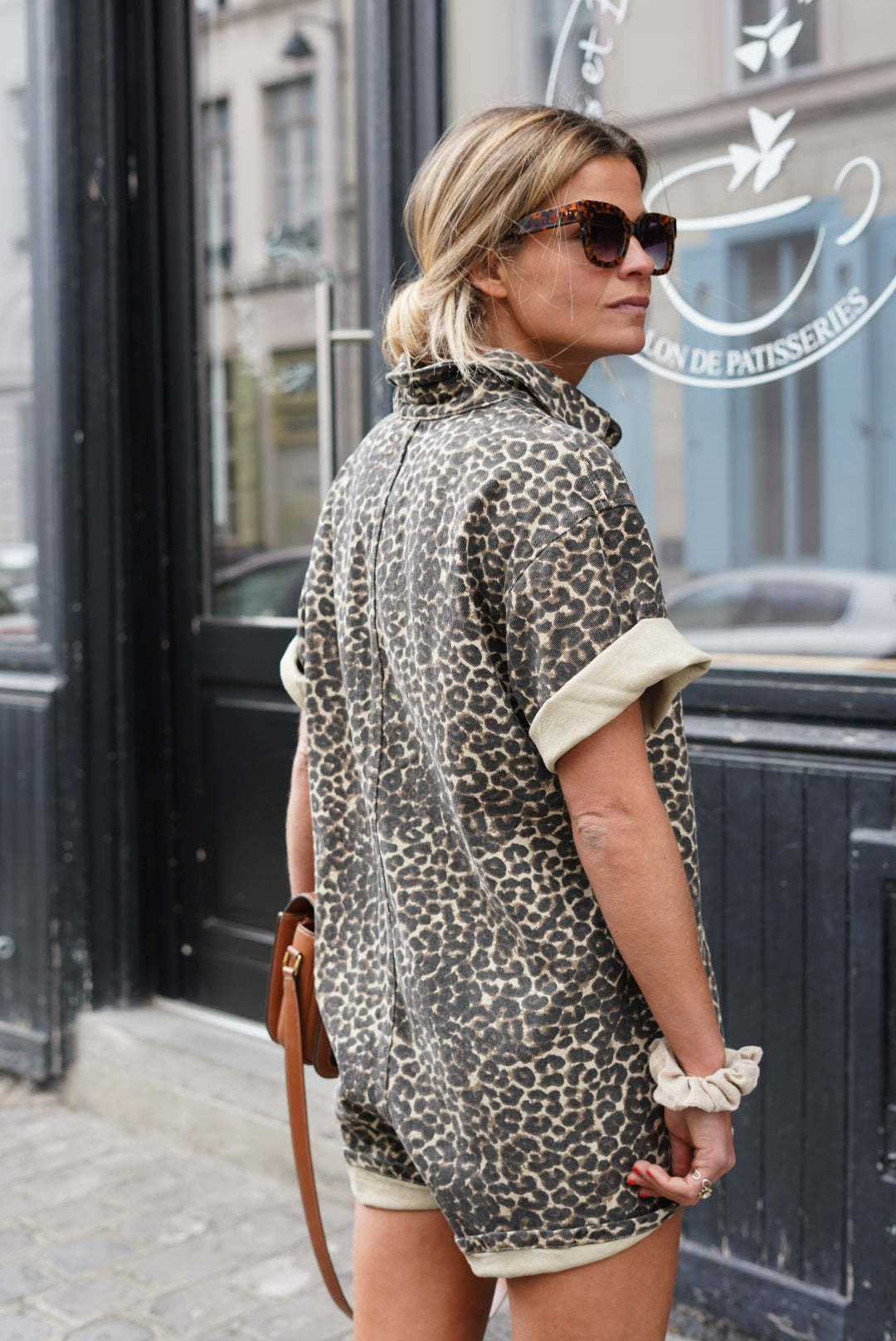 Leopard Playsuit-ROVOLE