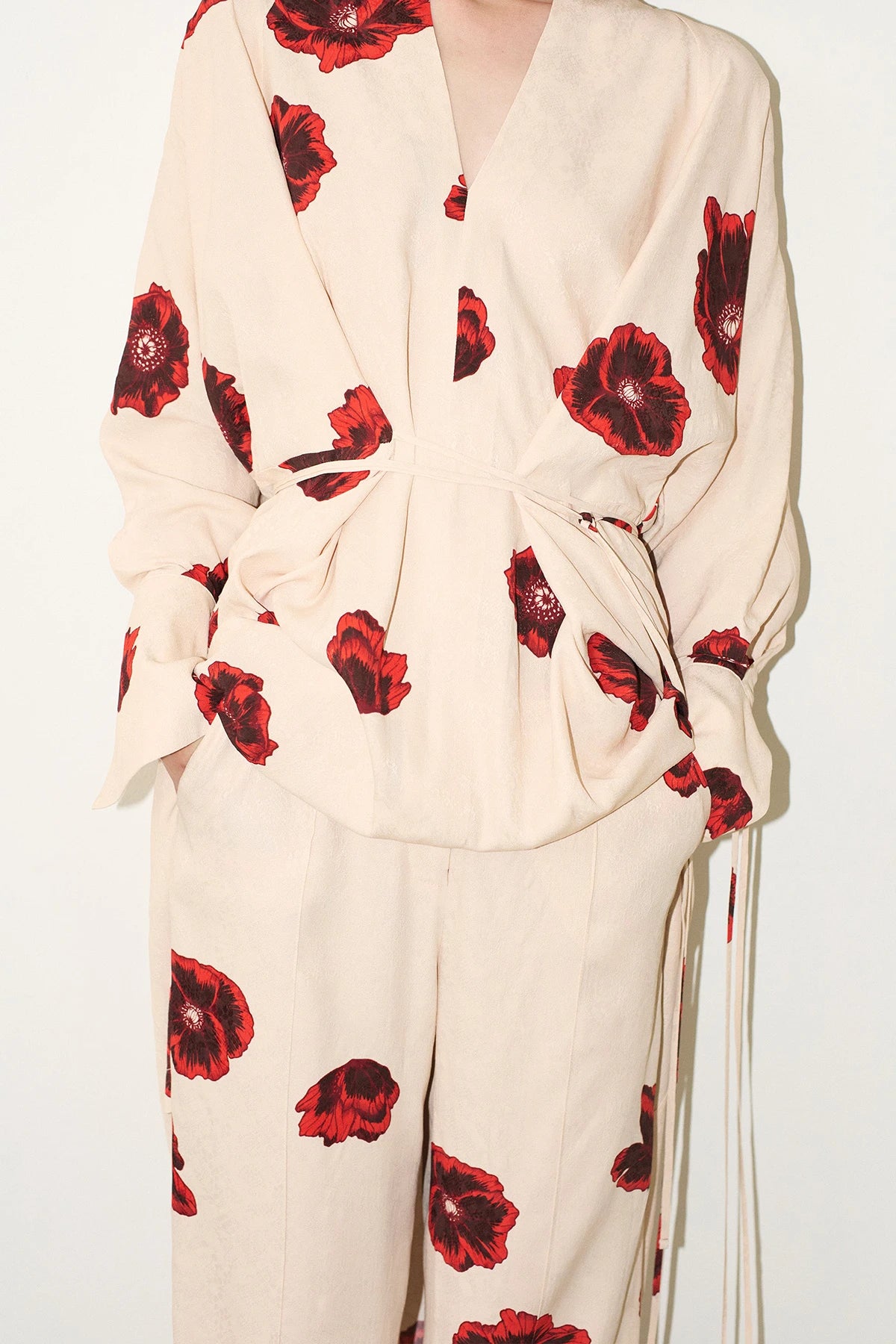 Sahara Print Kimono Dress-ROVOLE