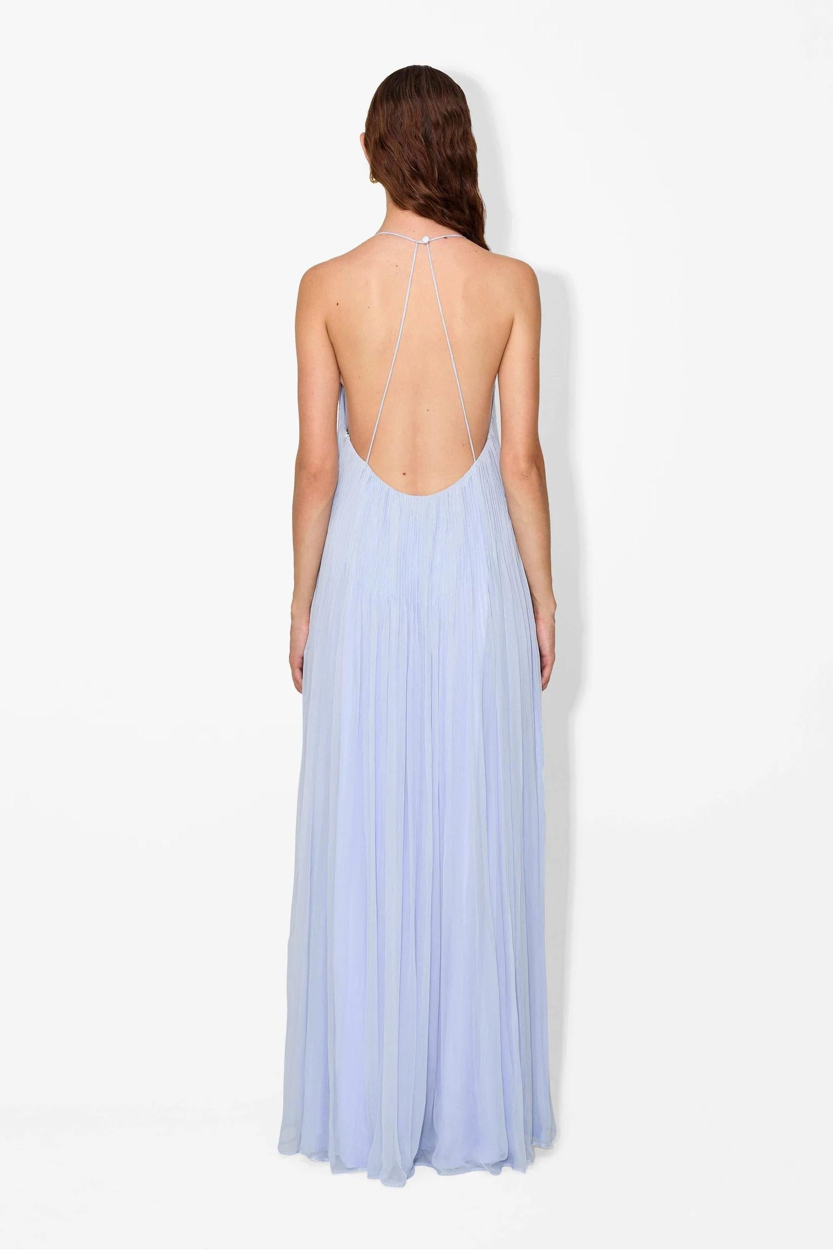 Haydin Maxi Dress - Hydrangea-ROVOLE