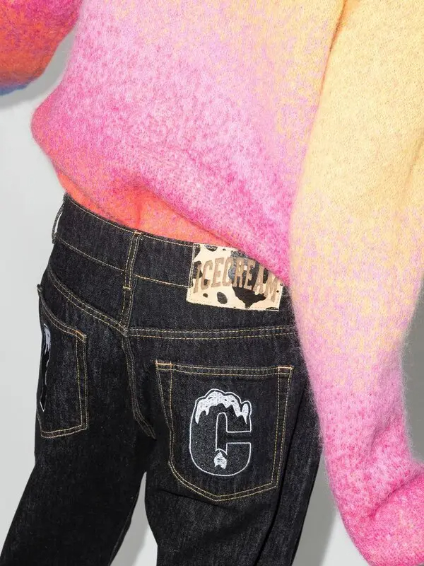 running dog straight eg jeans