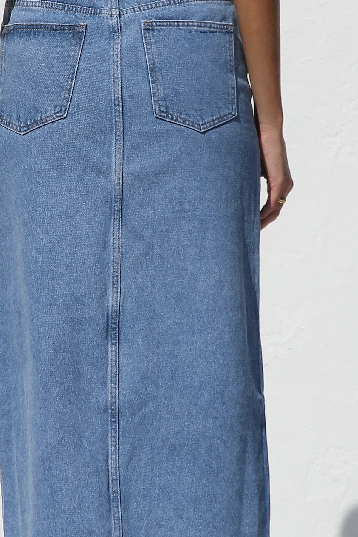 April Denim Skirt-ROVOLE