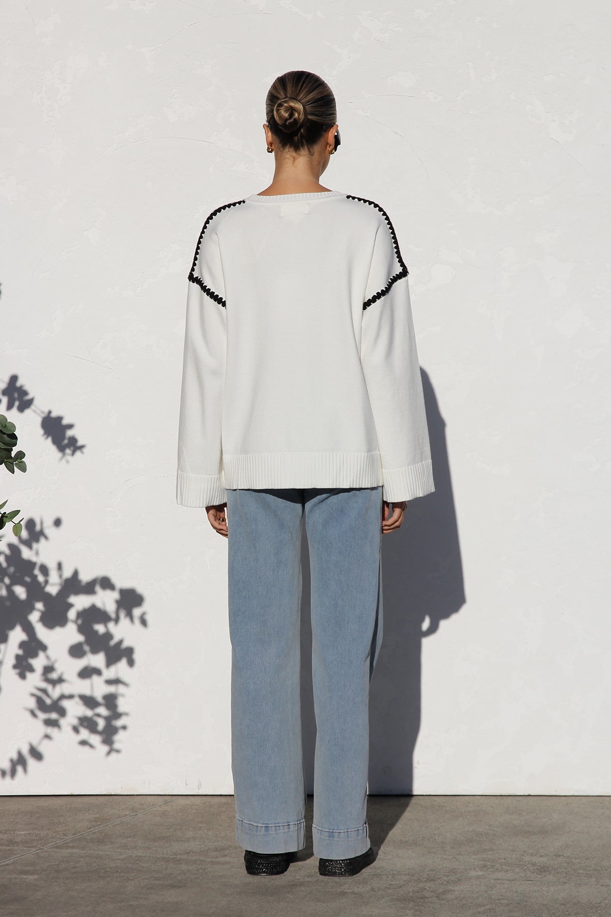 Daia Knit Sweater-ROVOLE