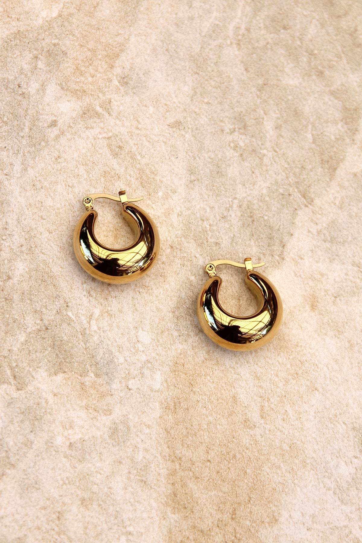 Forte Hoop Earrings-ROVOLE