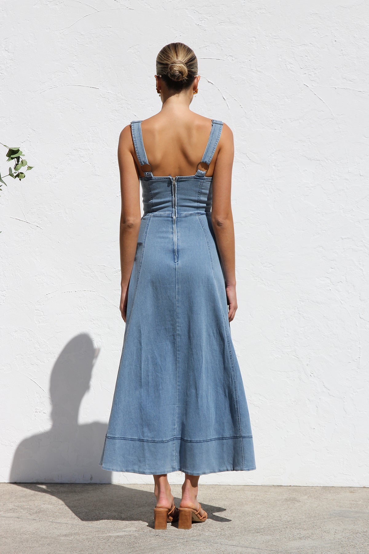 Danielle Dress BLUE DENIM-ROVOLE