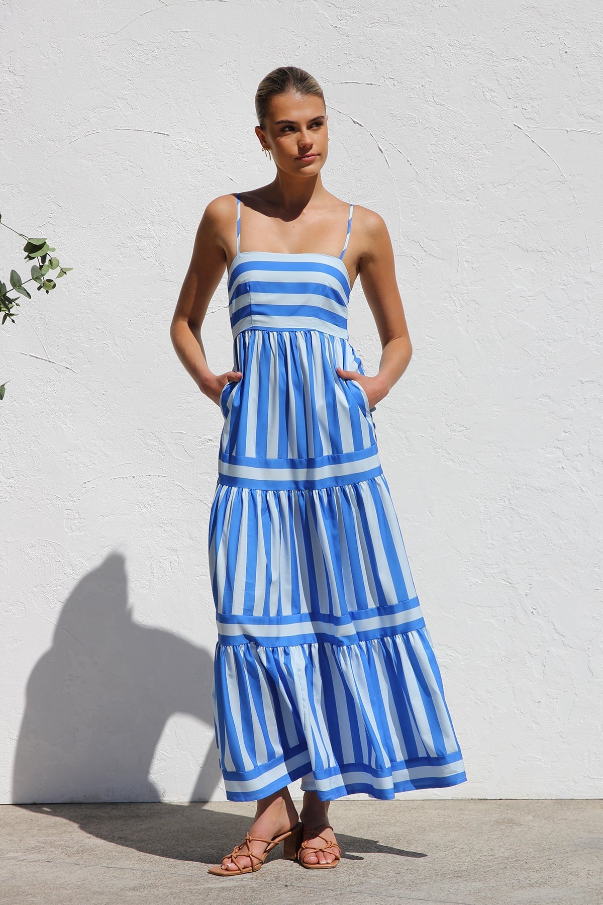 Laina Dress BLUE-ROVOLE