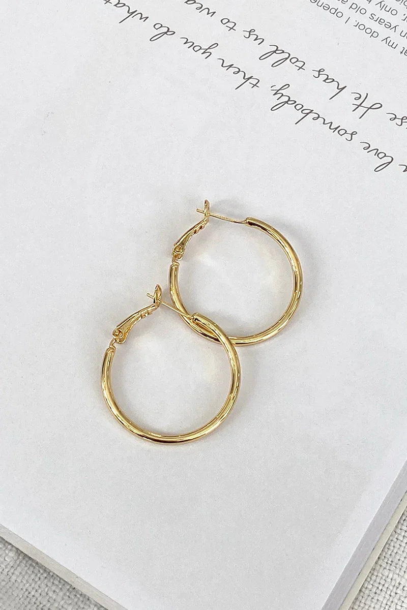 Leni Hoops - Gold-ROVOLE