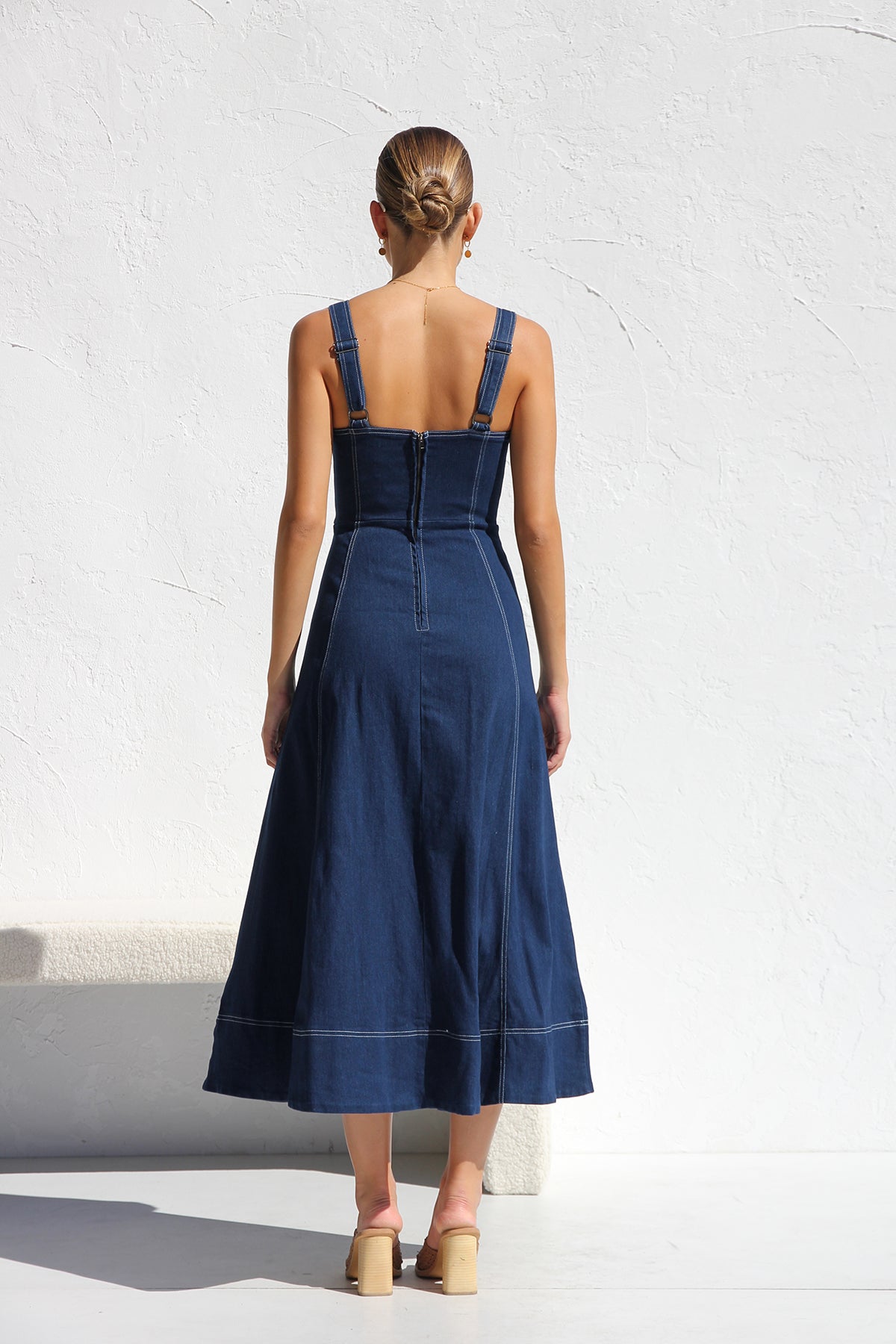 Danielle Dress INDIGO DENIM-ROVOLE