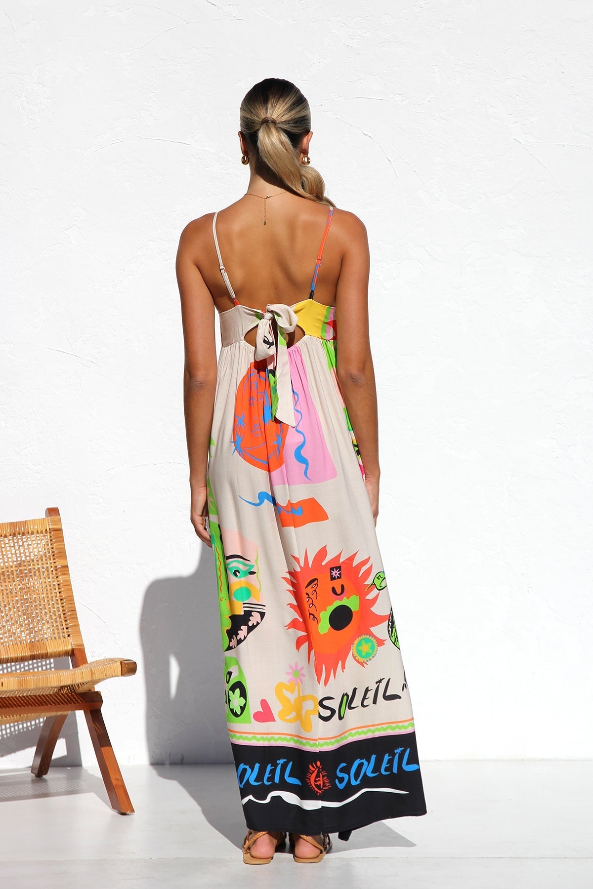 Dasha Dress ORANGE MULTI-ROVOLE
