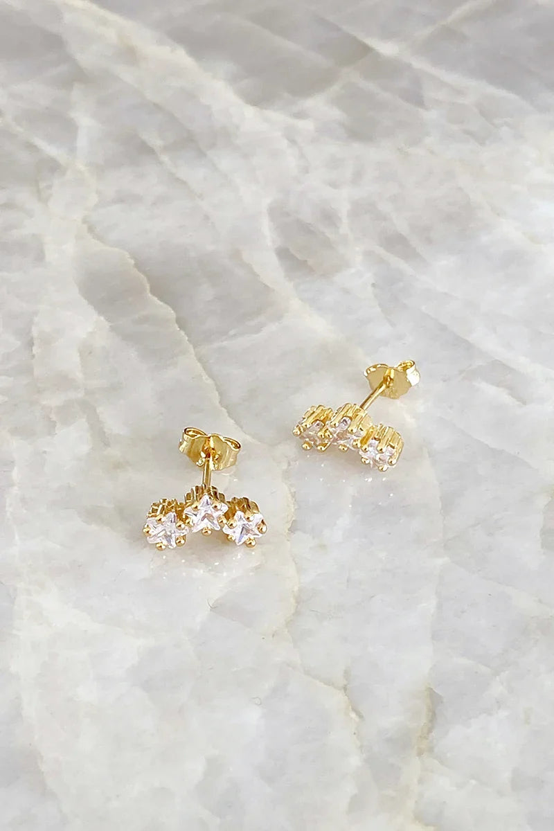 Sophie Earrings - Gold-ROVOLE
