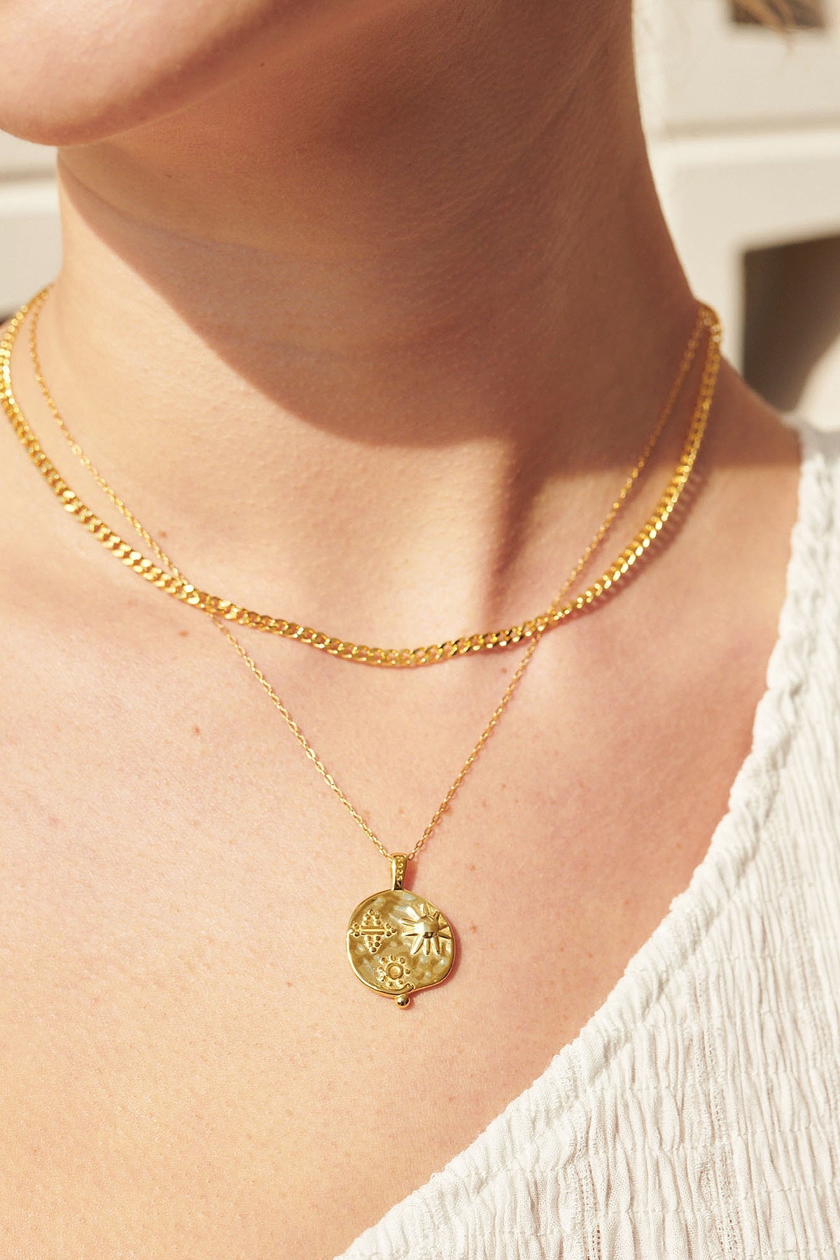 Ocean Charm Necklace-ROVOLE