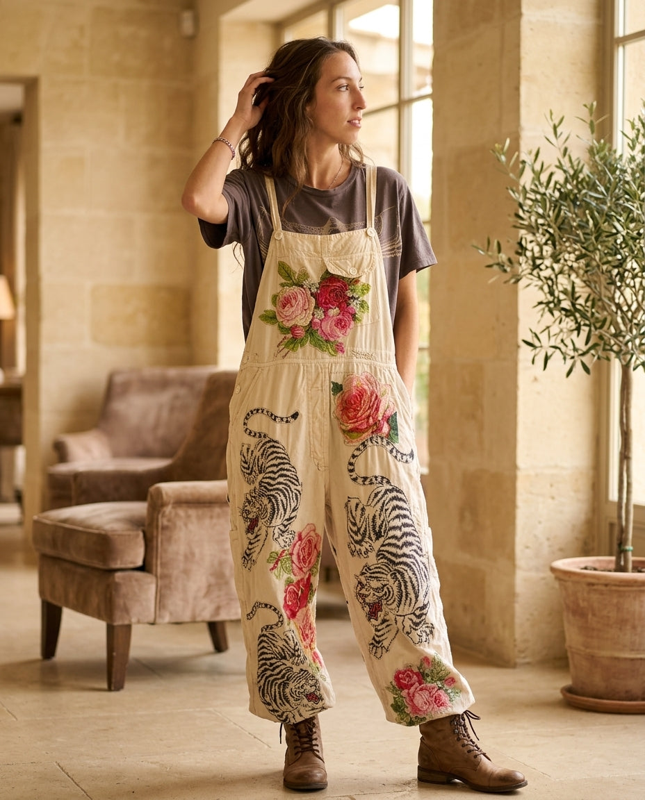 Ivory Eyelet V-Neck Jumpsuit "Colette" Ivory Jumpsuit with Asymmetric silhouette and Textured texture, editorial ecommerce scene for City Evening, Coffee in Marais, Euro Chic Premium