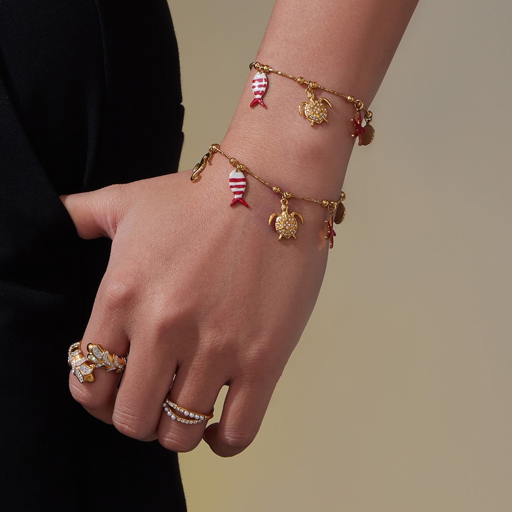 Playful Fish Mismatch Earrings