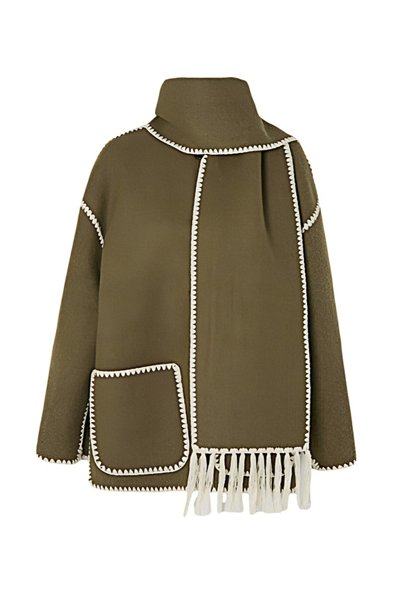 Nalainda Scarf Jacket-ROVOLE