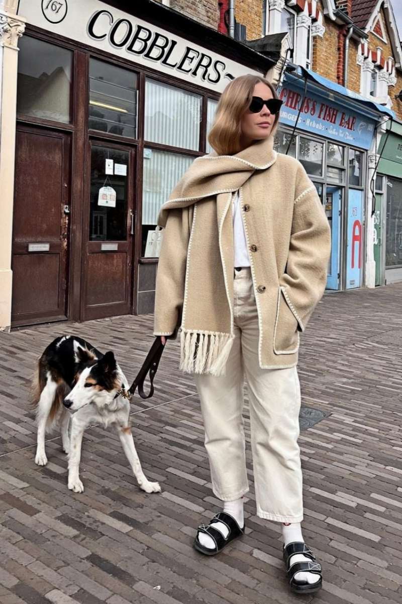 Nalainda Scarf Jacket-ROVOLE