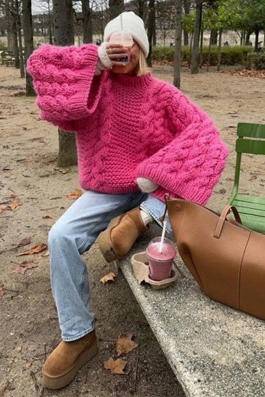 Bell Sleeve Sweater-ROVOLE